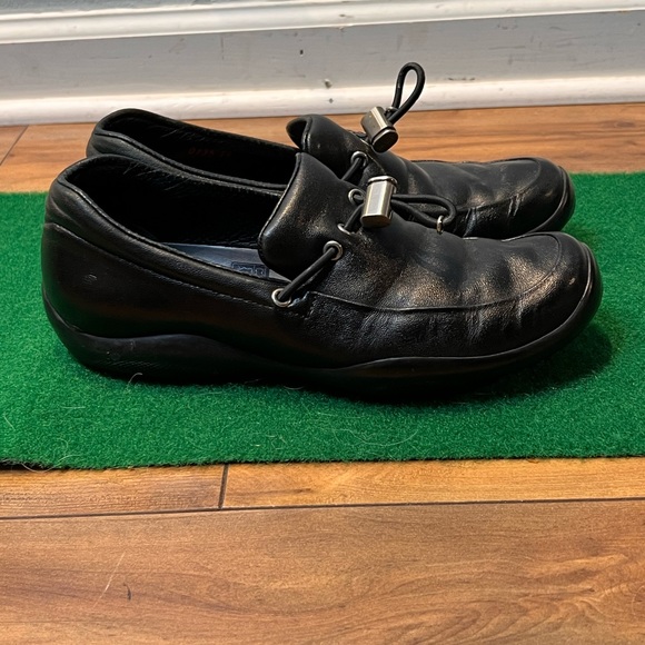 Prada Vibram Black Slip On Loafers size EU 39 US 8 - Picture 13 of 15